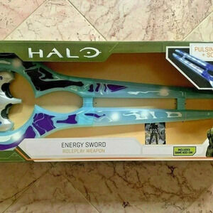 NEW Jazwarees HALO Roleplay Energy Sword – Electronic Light and Sound Sword Toy